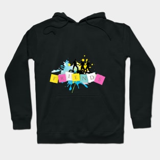 friendship day love Hoodie